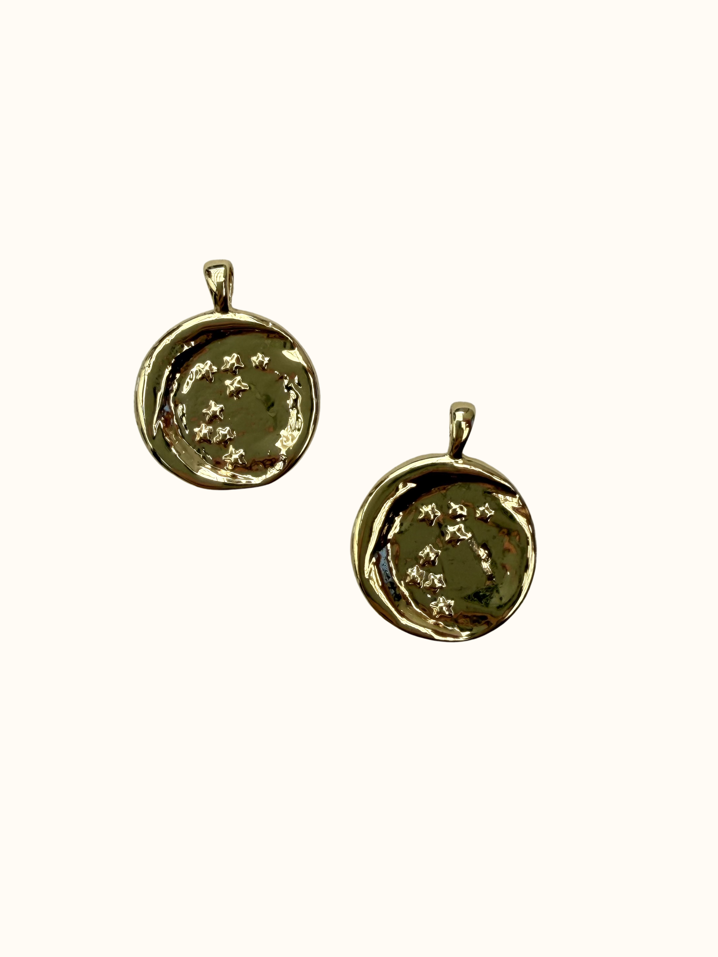 Moon and Stars Charm